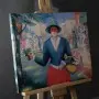 Картина Казимира Малевича "Цветочница" (репродукция)