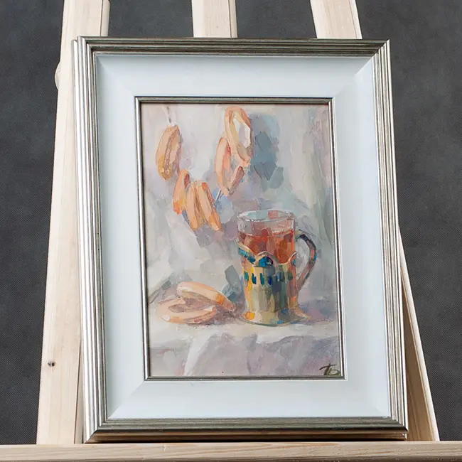 Авторский этюд "Чай с баранками"