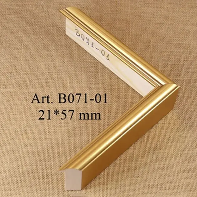 деревянный багет с высокой четвертью B071-01