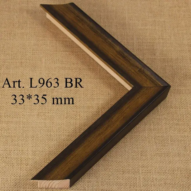 деревянный багет L963-BR